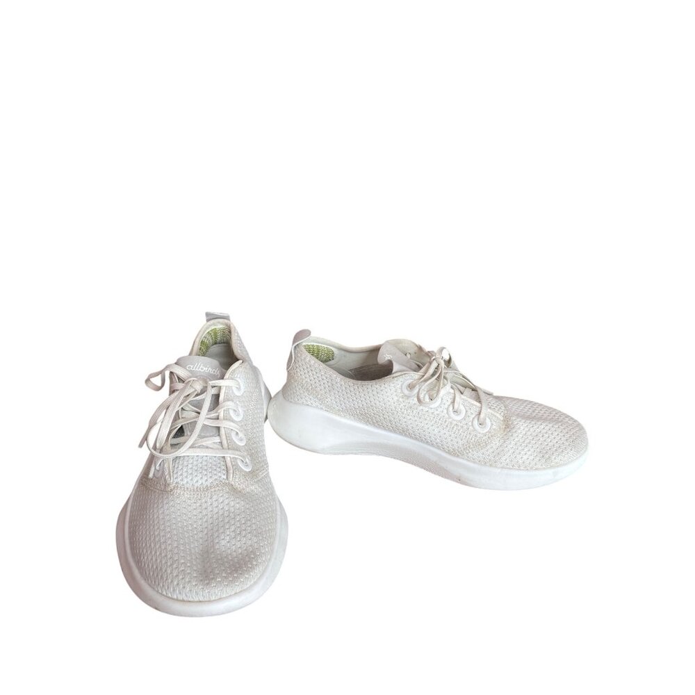 Allbirds wms white low top comfort walking sneakers sz 7W SKU 9867